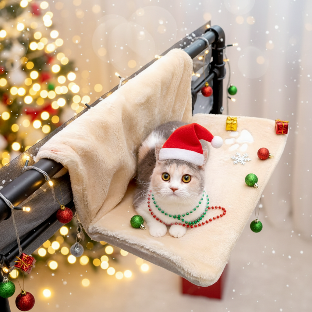 Cama colgante para gatos